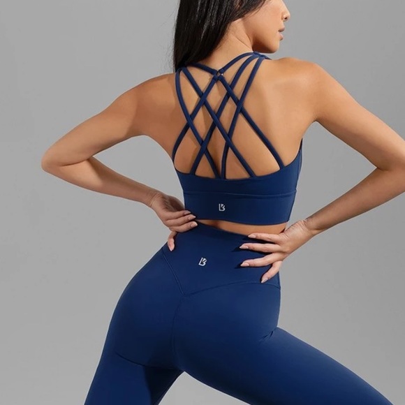 Buffbunny Collection Other - Buff Bunny Blue Sports Bra